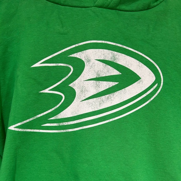 Anaheim Ducks hockey Green Hoodie - Picture 3 of 8